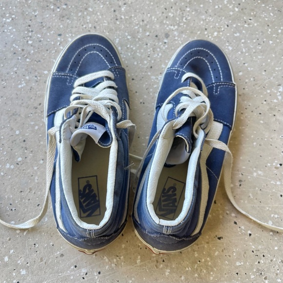 Vans High Tops, Blue, Women’s 9 - Picture 3 of 3